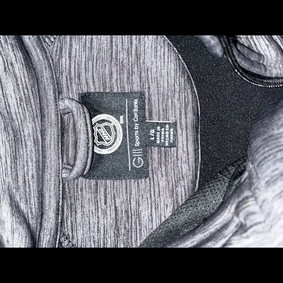 Chicago Blackhawks Thick Reflective Jacket Mens Large - Picture 5 of 5